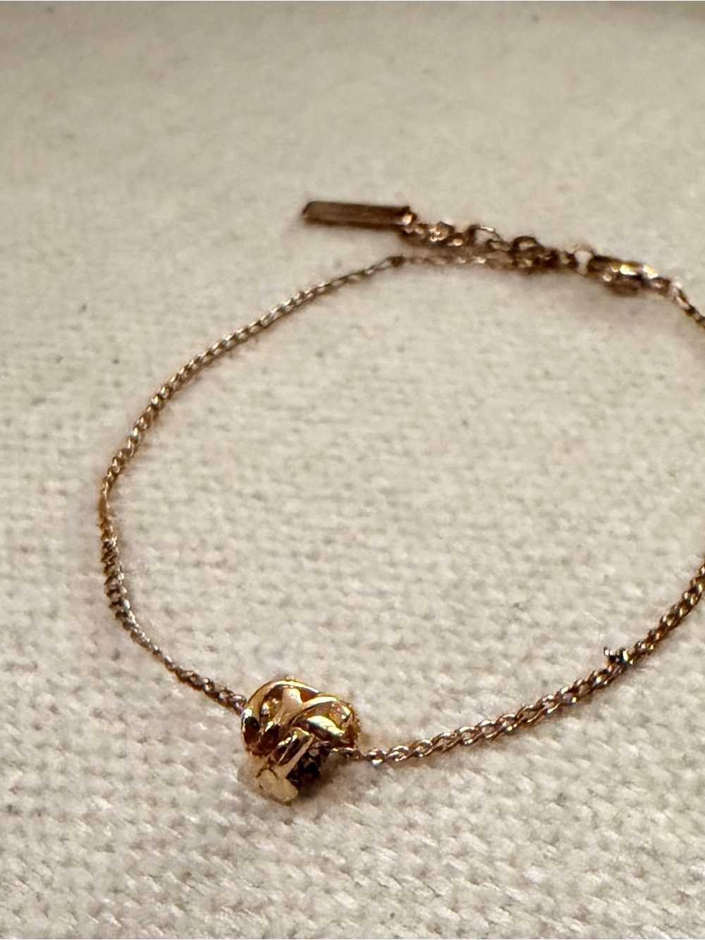 GUC Authentic YSL Gold Opyum Monogram Twist Bracelet